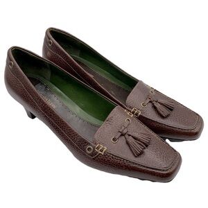 Naturalizer Career Wear Comfort Shoes Leather Upper with Tassels Size 7.5